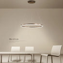 lustre led moderne à intensité variable style minimaliste