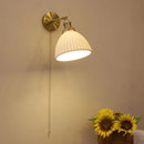 LED-Wandleuchte im antiken Stil mit Zugschalter