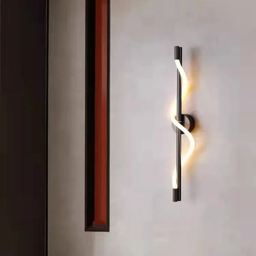 Moderne Wandleuchte mit Fernbedienung und Dimmfunktion - vue 5 sur 12
