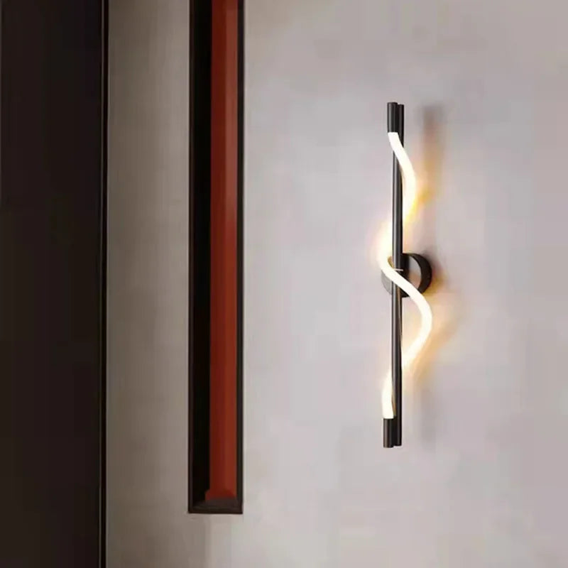 Moderne Wandleuchte mit Fernbedienung und Dimmfunktion - vue 4 sur 12