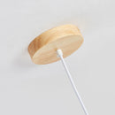 Moderne Pendelleuchten aus Holz LED-Innenbeleuchtung