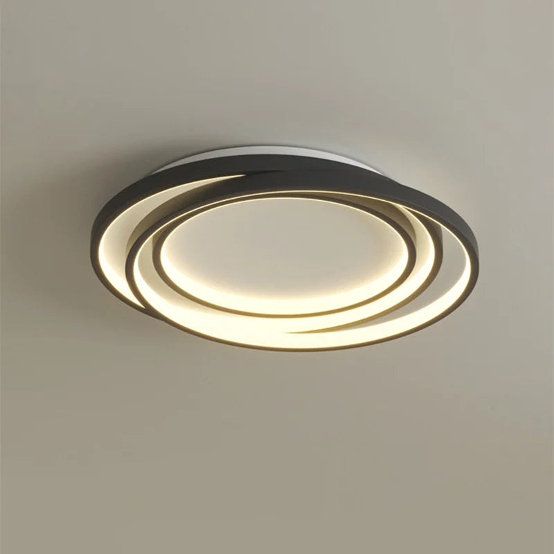 plafonnier led ultra mince lustre moderne intérieur - vue 5 sur 22