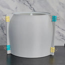 moule en silicone pour pot de fleurs en béton grand format jardinage