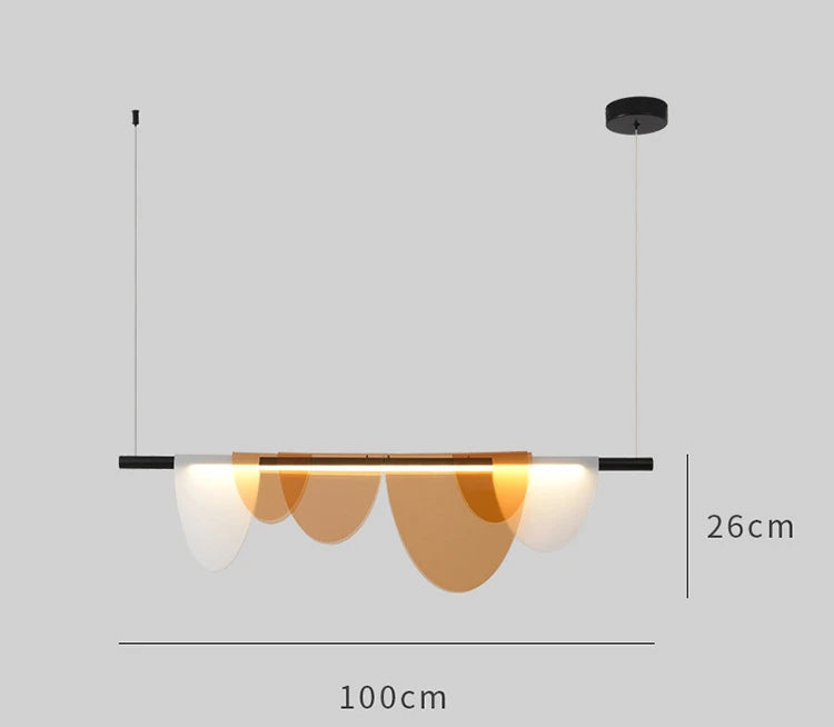 suspension à led créative pour décoration intérieure moderne - vue 9 sur 10