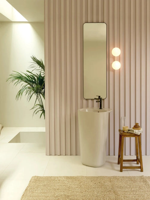 Minimalistische Glas-Wandleuchte für moderne Innenräume - vue 3 sur 8