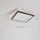 LED-Deckenleuchte nordisch dimmbar schlichtes Design