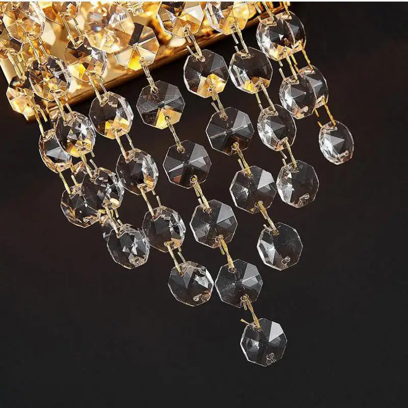 applique murale en cristal moderne luxe style nordique pour intérieur élégant - vue 7 sur 7