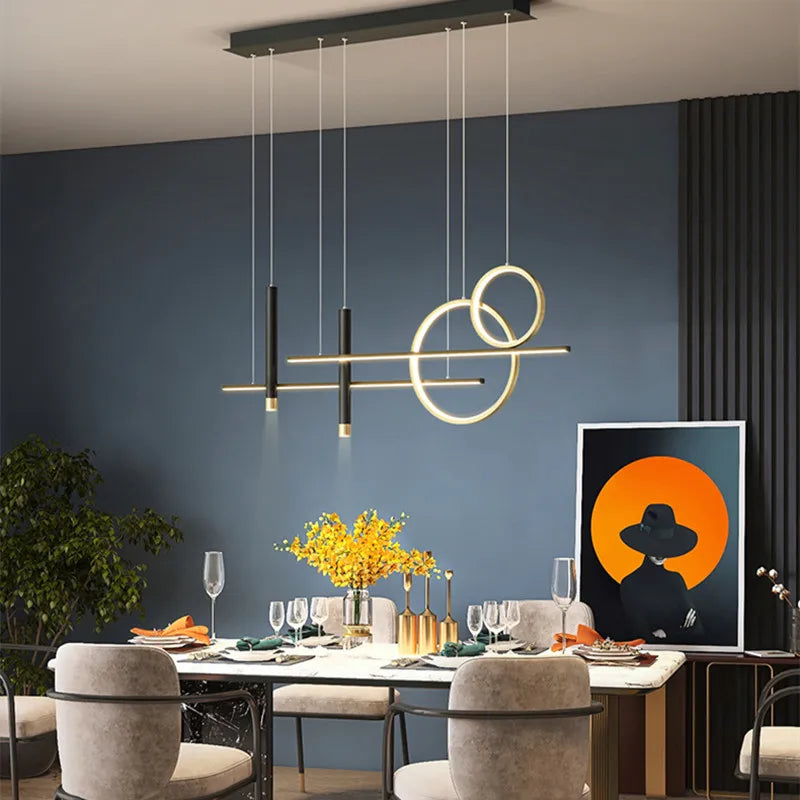 plafonnier led design simple moderne luminaire décoratif 2022 - vue 5 sur 10