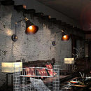 applique murale loft industriel rétro bras long luminaria led