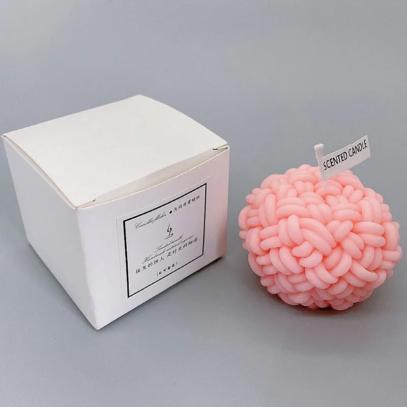 bougie d'aromathérapie géométrique pour décoration et cadeaux - vue 9 sur 12