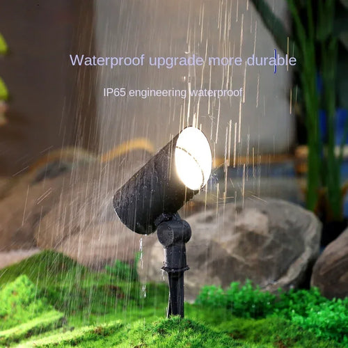spots led extérieurs étanches pour éclairage de jardin et arbres - vue 4 sur 10