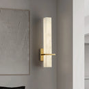 applique murale de luxe en cuivre et marbre pour intérieur élégant