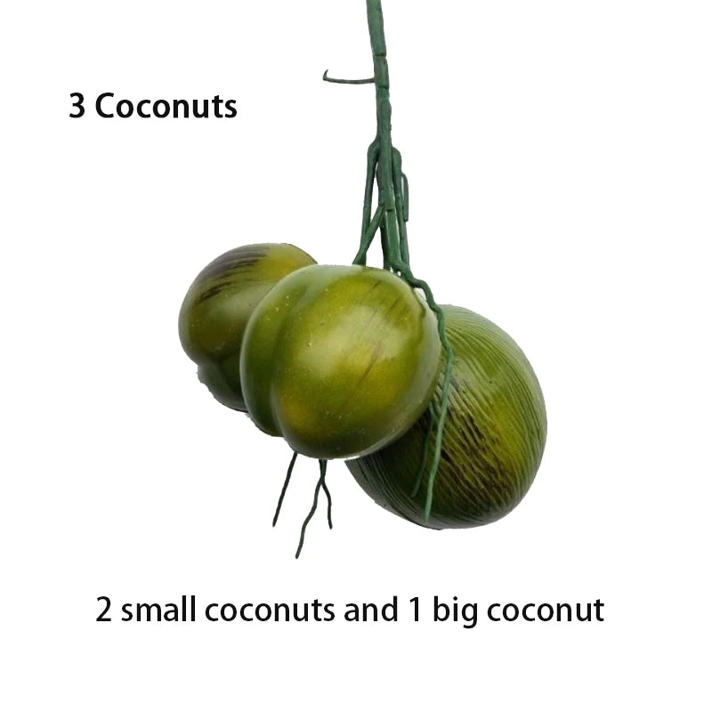 cocotier artificiel grande plante verte pour décoration intérieure - vue 13 sur 15