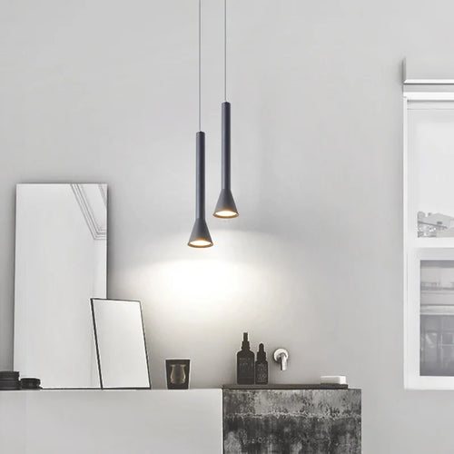 Moderne LED-Pendelleuchte für dekorative Innenbeleuchtung - vue 3 sur 8