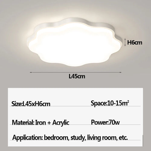 Moderne LED-Deckenleuchte für den Innenbereich - vue 10 sur 16