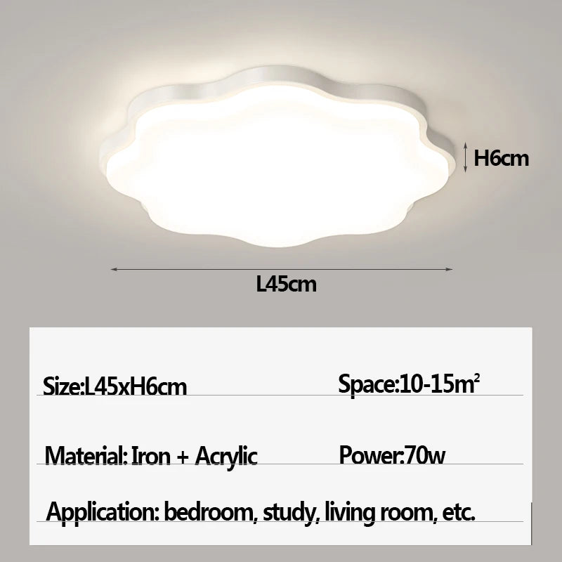 Moderne LED-Deckenleuchte für den Innenbereich - vue 9 sur 16