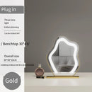 Vanity Mirror with Lights, Bathroom Mirror with Dimmable 3 Modes, 360 ° Rotary Touch Screen Control, Suable for Bedroom