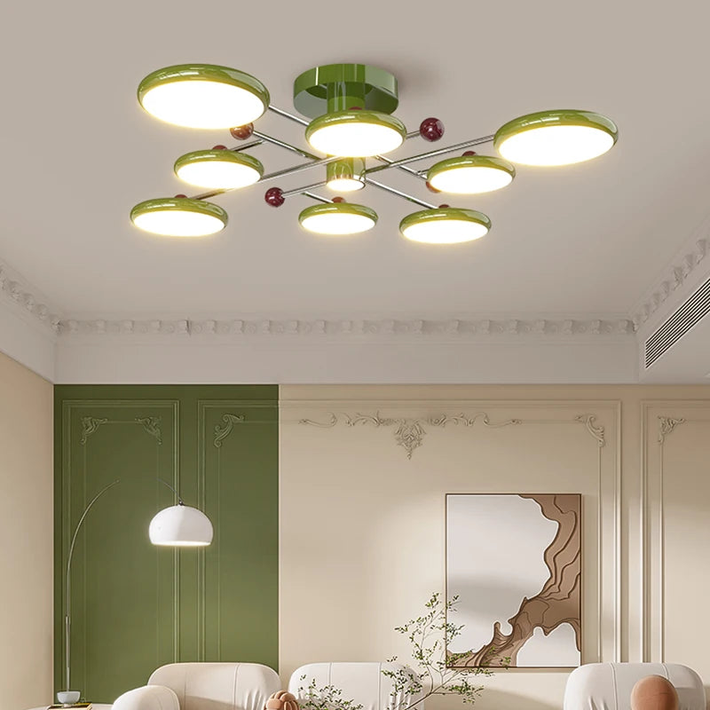 lustre led pour éclairage intérieur et décoration suspendue - vue 3 sur 18