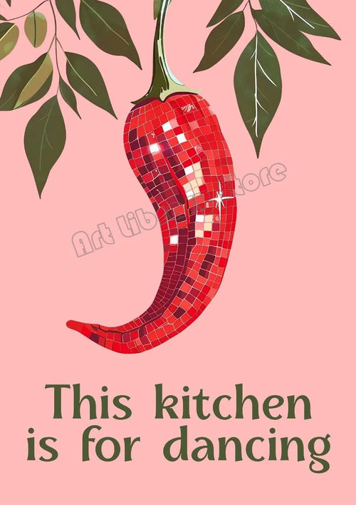 affiche artistique rétro de boule disco abstraite pour décoration intérieure