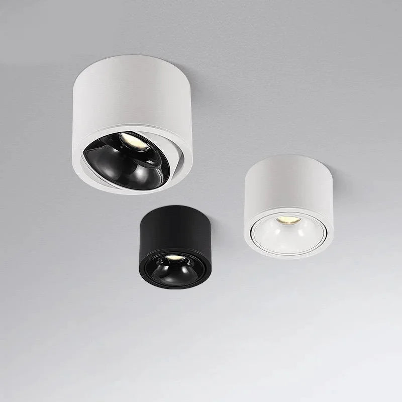 plafonnier led rond monté en surface à intensité variable - vue 2 sur 9