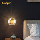 lampe suspendue en verre design moderne pour loft