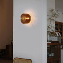 Moderne Wandleuchte Aluminium Schwarz Roségold