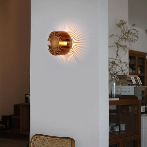 Moderne Wandleuchte Aluminium Schwarz Roségold - vue 4 sur 8