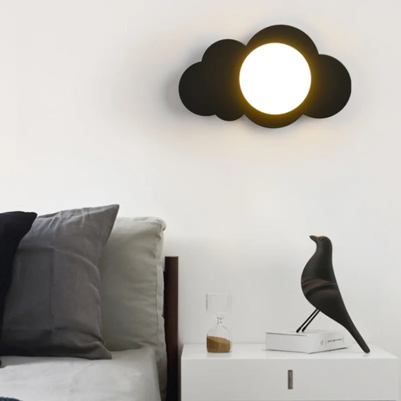 applique murale design moderne forme nuage pour intérieur élégant - vue 4 sur 10