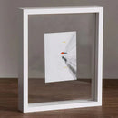 Classic Solid Wood Double-Sided Transparent Acrylic Photo Frame, Framing Photos, Specimens, Certificates, Paintings, Posters