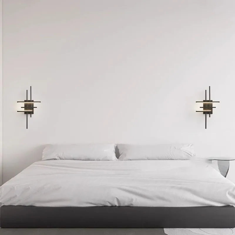applique murale led minimaliste 	 modifiable - vue 5 sur 8