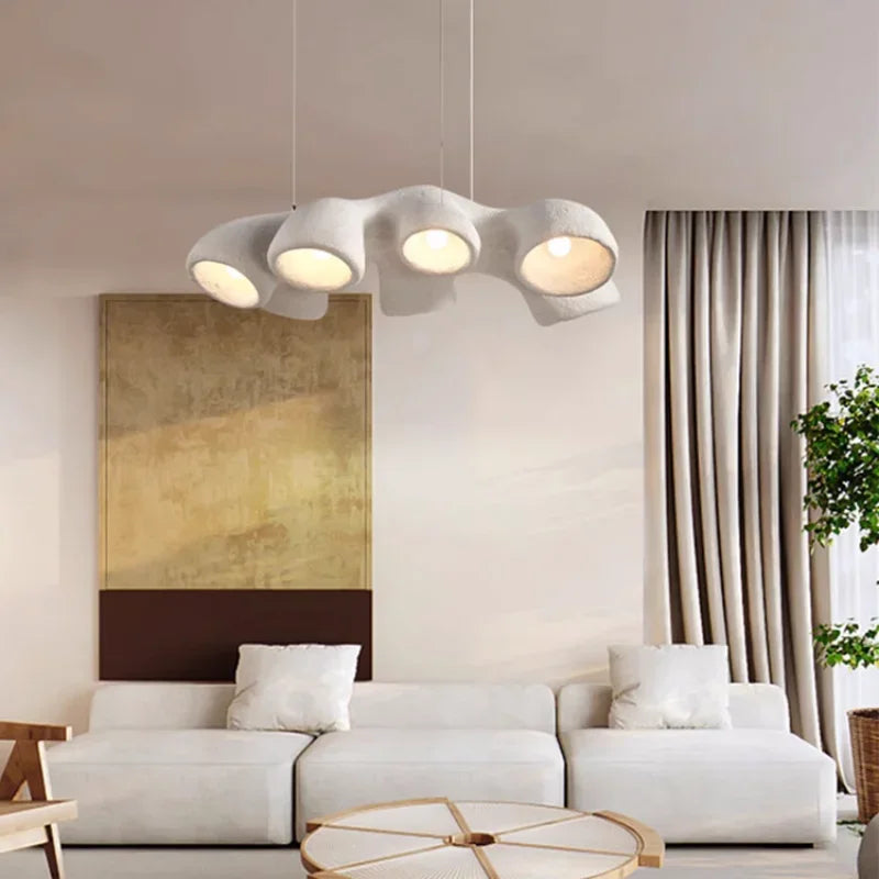suspension japonaise wabi-sabi pour décoration intérieure élégante - vue 5 sur 8