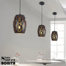Vintage-Kronleuchter Wellenform im Vogelnest-Design dekorativ
