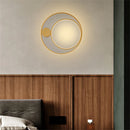 Moderne nordische LED-Wandleuchte aus Eisen, Aluminium und Acryl