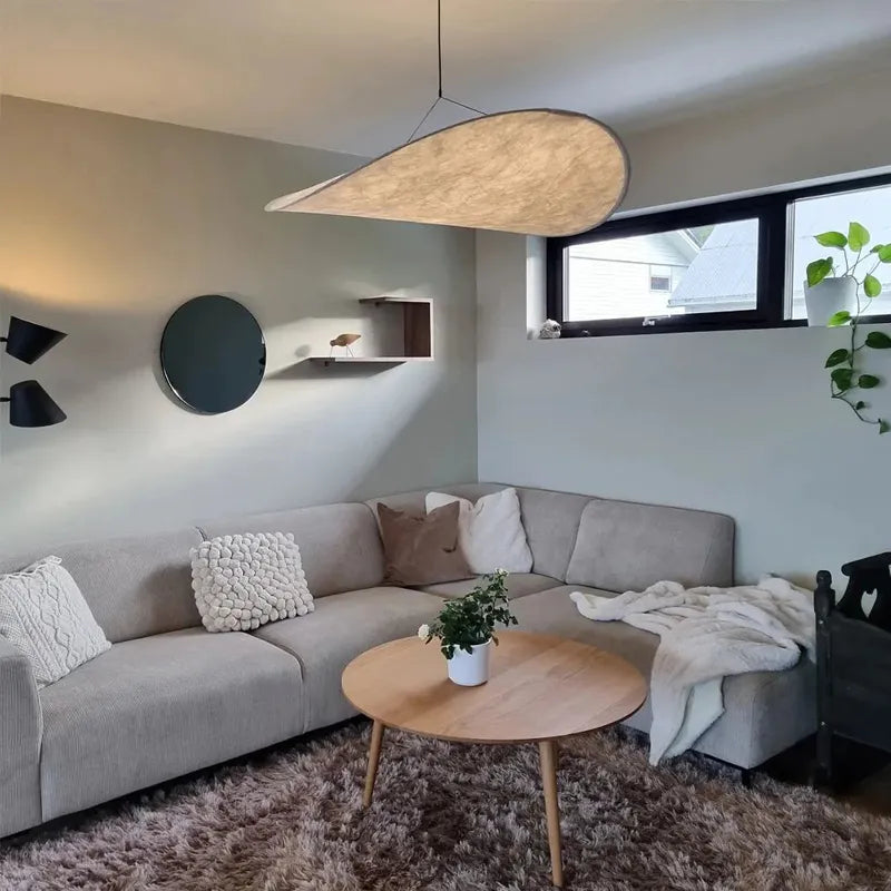 Suspension nordique lustre led lustre pour salon chambre maison éclairage moderne - vue 4 sur 8