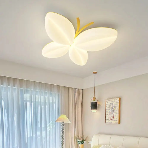 Kreative Schmetterling-Deckenleuchte für das Mädchenzimmer - vue 3 sur 11