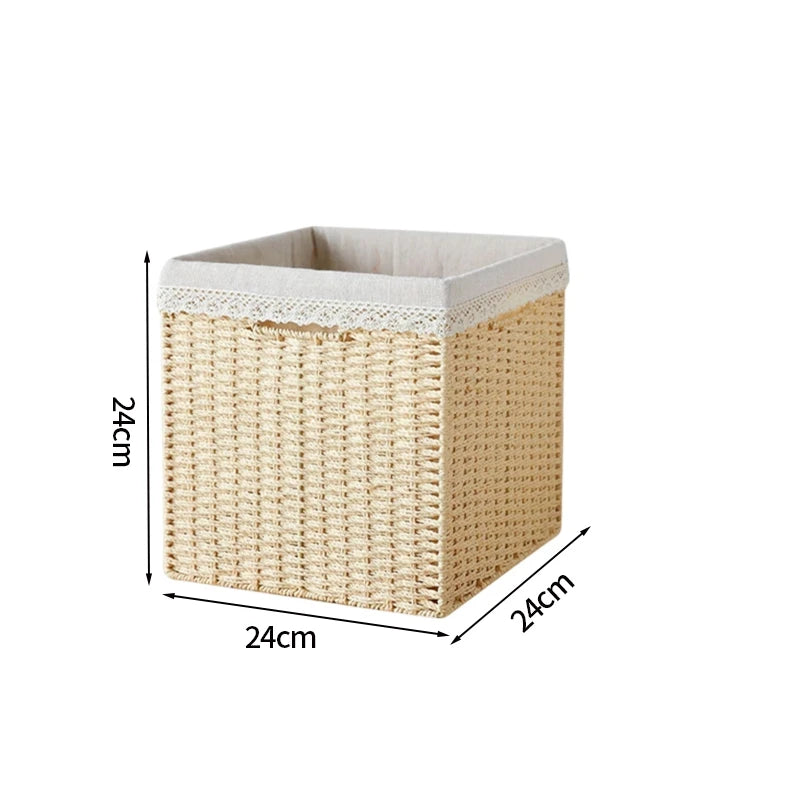 panier de pique-nique en osier pour rangement divers - vue 14 sur 21