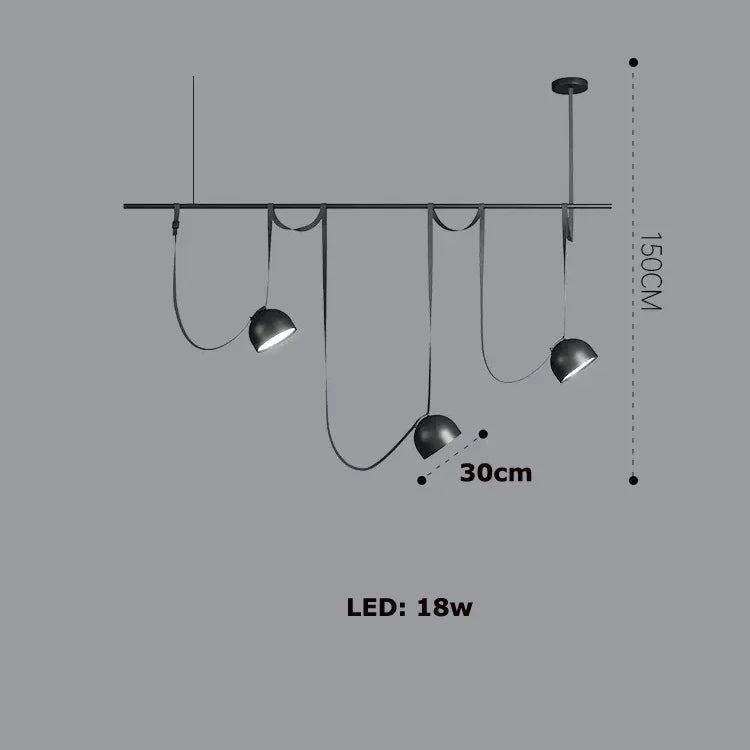 lustre artistique dimmable pour décoration intérieure moderne - vue 9 sur 14