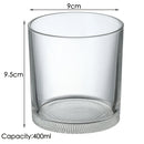 Lot 4 verres whisky style old fashioned relief