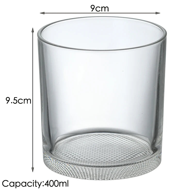 Lot 4 verres whisky style cristal motifs facettes - vue 5 sur 7