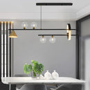 lustre style nordique moderne avec ampoule led en verre
