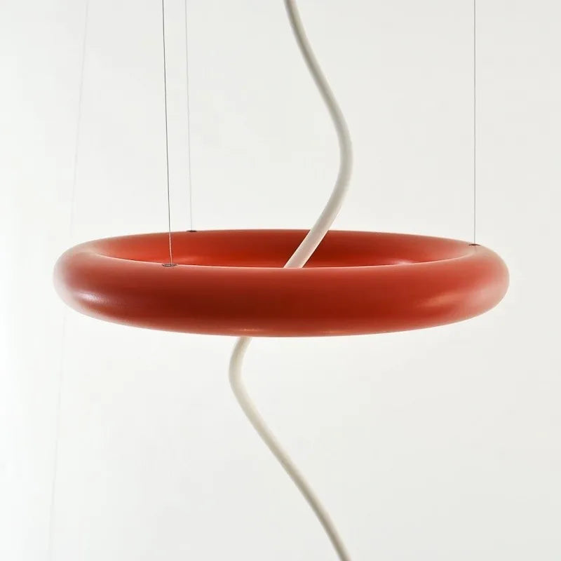 Suspension flottante en papier nordique