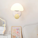 applique murale led en forme de champignon nordiques pour ambiance créative