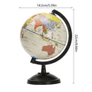 5.59Inch Desktop World Globes with Stand, 360 Rotating Educational World Globes
