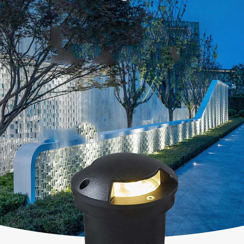 Versatile LED Aisle Lights for Outdoor Areas, Stairs, and Gardens