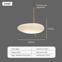 lampe led nordique tactile avec galets de verre décoratif