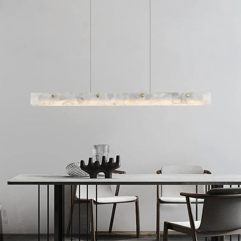 Lustre minimaliste pour salle à manger