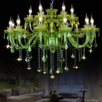 lustre moderne en cristal pour une ambiance luxueuse