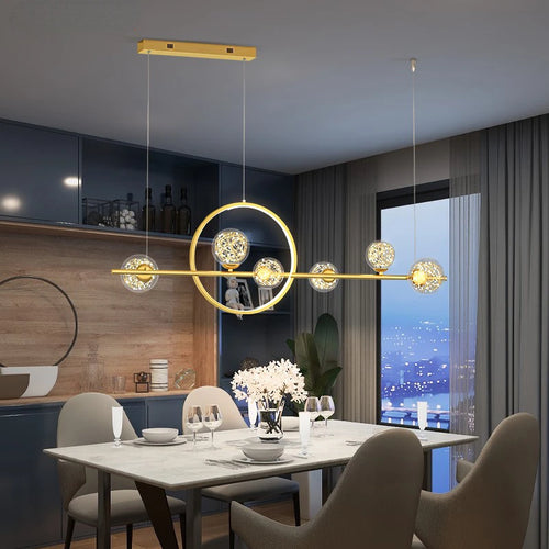 Nordischer Design-Kronleuchter für stilvolle moderne Innenbeleuchtung - vue 6 sur 23