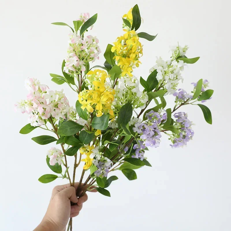 fleurs artificielles parfumées décoration pour jardin et événements - vue 2 sur 10