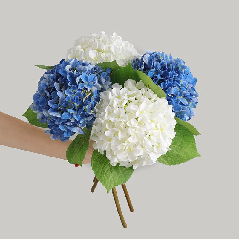 fleur d'hortensia artificielle pour décoration de mariage et fête - vue 4 sur 13
